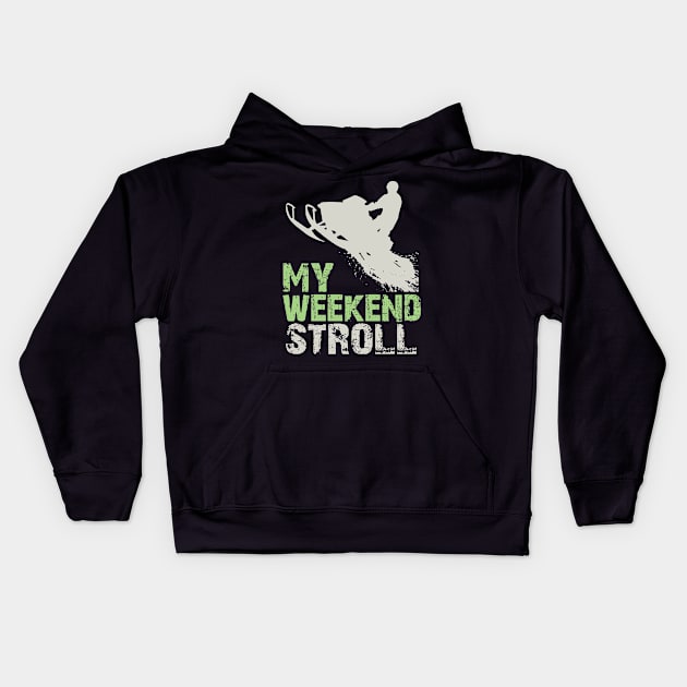 My weekend Stroll Kids Hoodie by OffRoadStyles